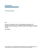 Liturgy for Christian living : a liturgy-based catechesis for conversion ecclesiology in the rite of Christian initiation of adults (RCIA)